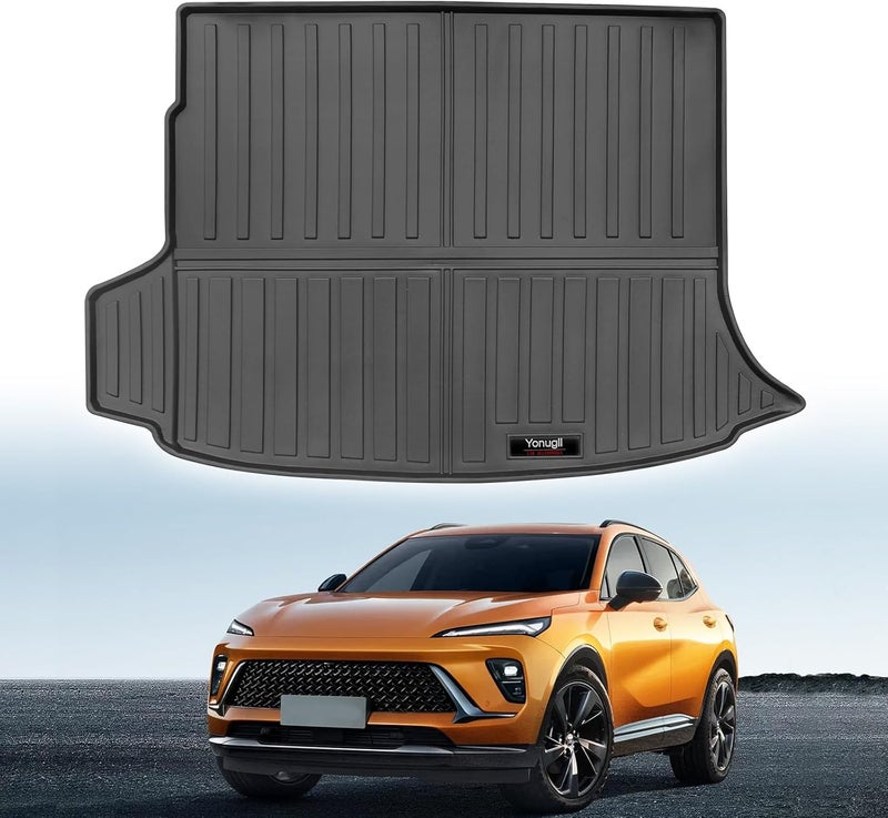 Yonugli Custom for 2021-2025 2026 Buick Envision Cargo Mats Trunk Liner All Weather TPE Protection Mat Accessories (for 2021-2026 Buick Envision) - Image 3